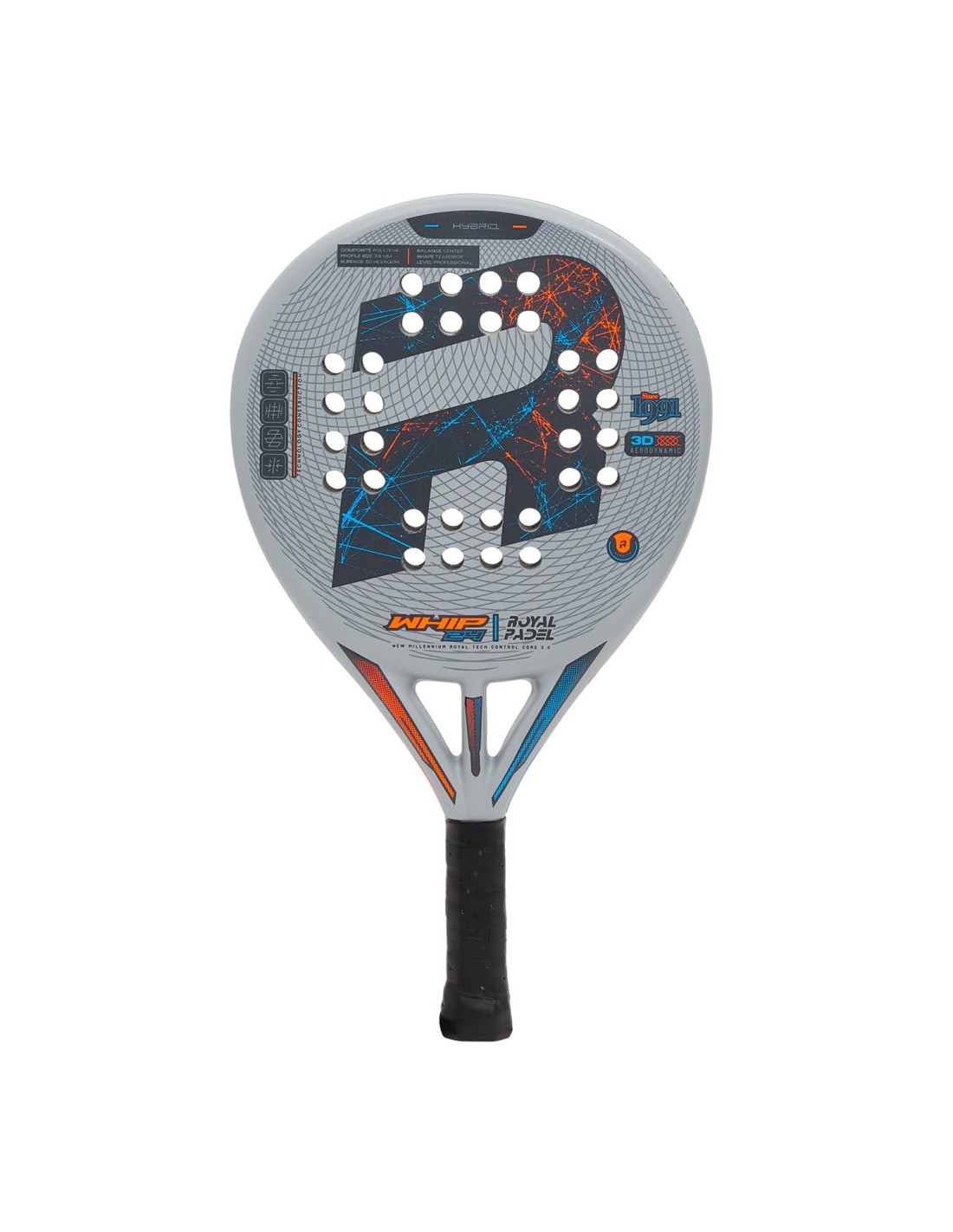 Pala Royal Padel Whip Hybrid Palas De P Del Time Padel