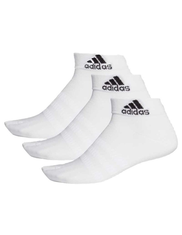 Pacote de meias brancas Cush Ank |ADIDAS |Meias remo