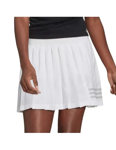 Adidas Club Jupe Plissée Blanc Femme Gl5469 |ADIDAS |Vêtements de padel ADIDAS