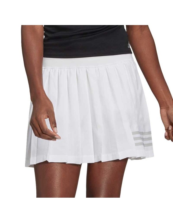 Jupe Plissée Adidas Club Blanche Femme Gl5469 |ADIDAS |Abbigliamento da padel ADIDAS