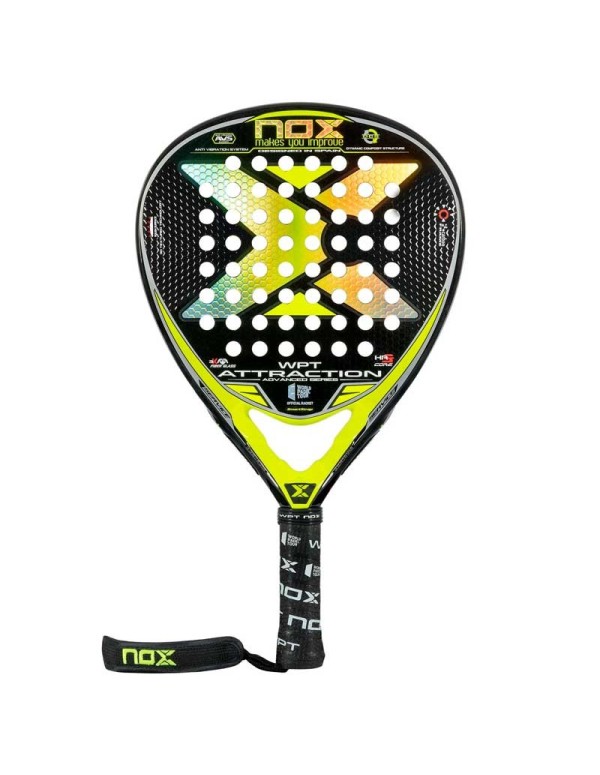 Nox Attraction Wpt Série Avancée 2022 |NOX |Racchette da padel NOX