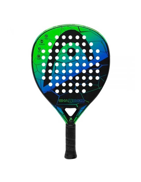 HEAD CHALLENGE BL GR |HEAD |Raquettes de padel HEAD