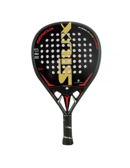 Siux Genesis Híbrido Black |SIUX |Raquetes de padel SIUX