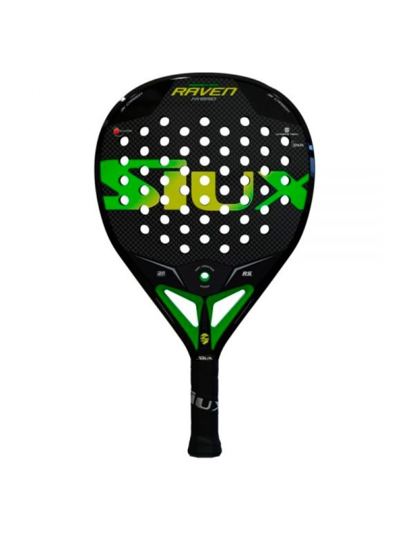 Siux Raven 3K Híbrido |SIUX |Raquetes de padel SIUX