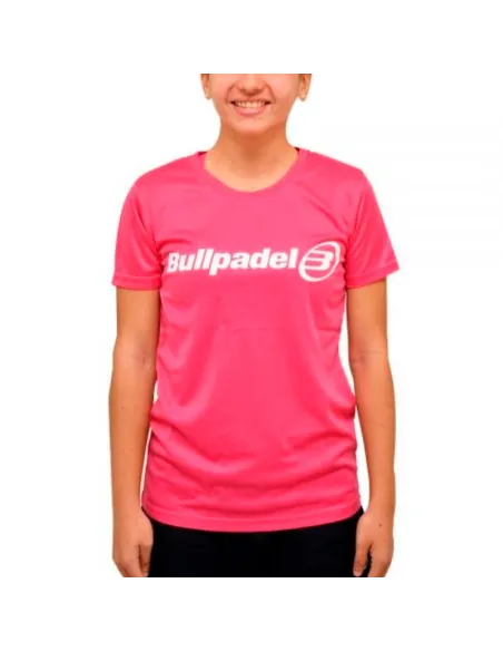 Camiseta Bullpadel Fúcsia |BULLPADEL |Roupa de padel BULLPADEL