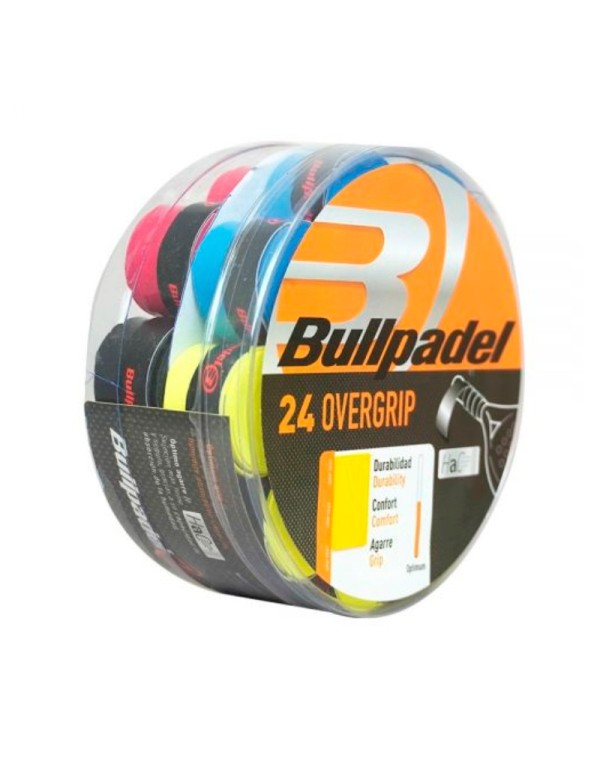 Bullpadel Gb1605 X 24 Cubo Overgrip |BULLPADEL |Overgrip