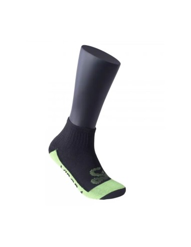 Vibor-A Low Cut Socks Black Yellow |VIBOR-A |VIBOR-A padel clothing