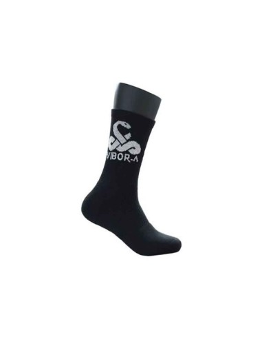 Chaussettes noires demi-rondes Vibor-A Premium |VIBOR-A |Vêtements de pade VIBOR-A