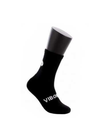 Chaussettes montantes Vibor-A Mamba noires |VIBOR-A |Vêtements de pade VIBOR-A