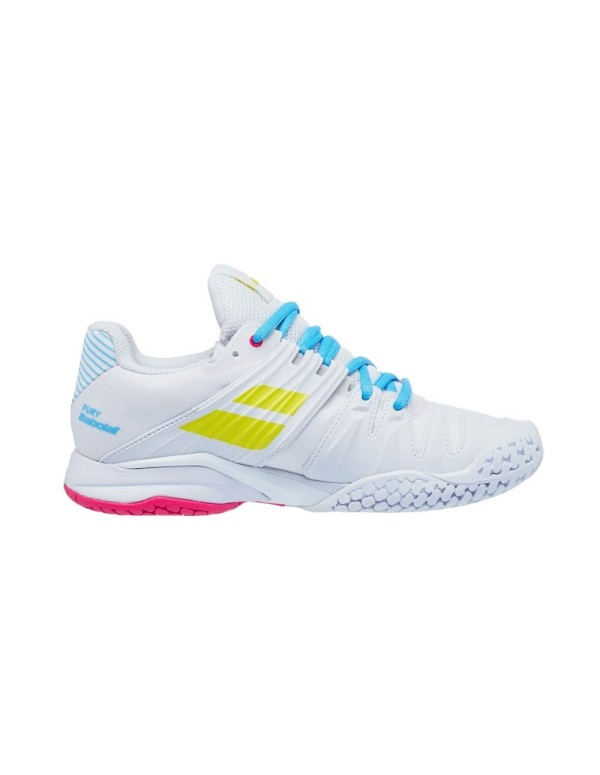 Babolat Propulse Fury Ac Pink Blue W 31s21477 1064 |BABOLAT |BABOLAT padel shoes