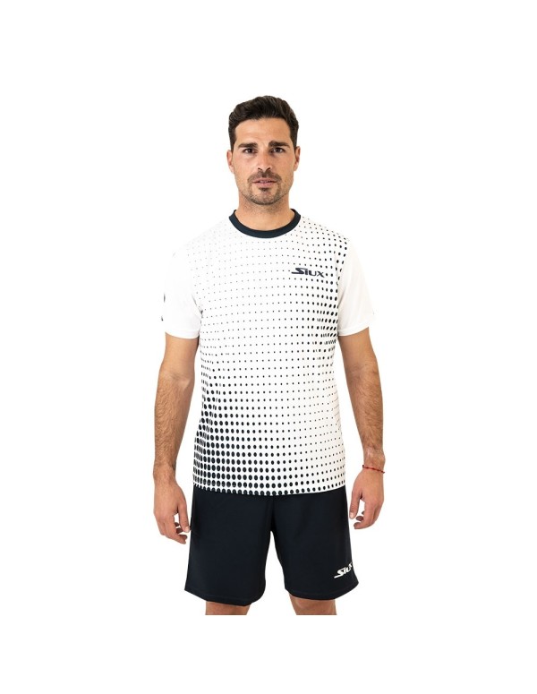 Siux Stippled White T-Shirt |SIUX |SIUX padel clothing