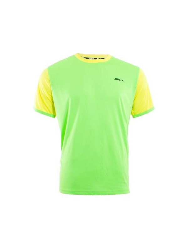 T-Shirt Siux Hermes Garçon Vert Jaune |SIUX |Abbigliamento da padel SIUX