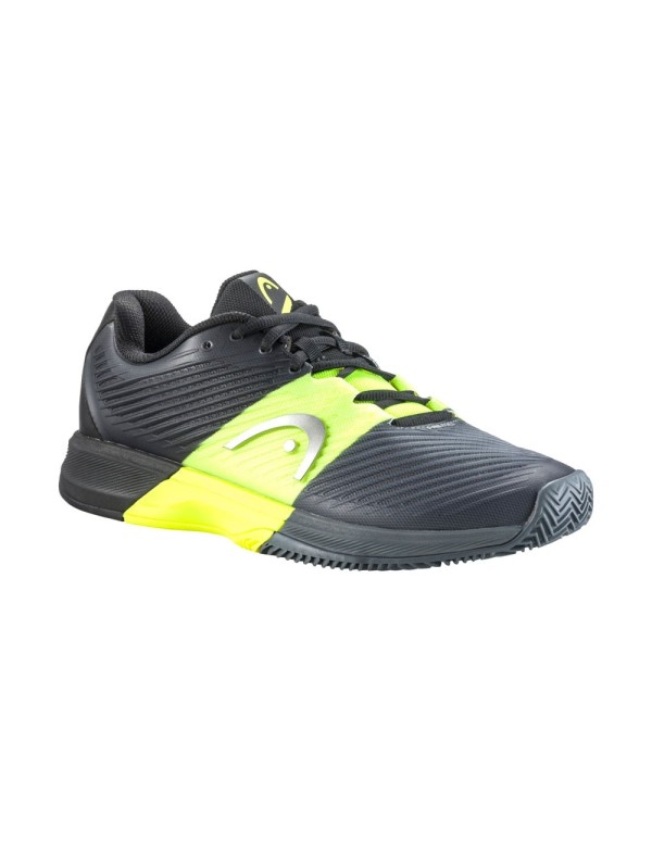 Head Revolt Pro 4.0 Clay Gray Shoes |HEAD |HEAD padel shoes