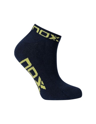 Nox Women's Lime Blue Ankle Socks |NOX |NOX padel clothing