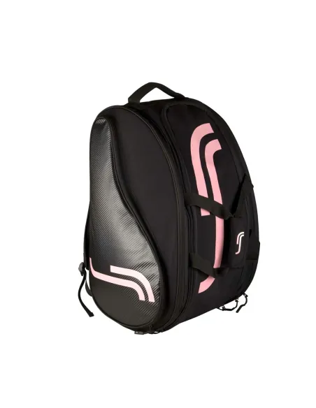 Saco RS Classic Padel Padel Branco Rosa |LEGEND |Bolsa raquete RS PADEL