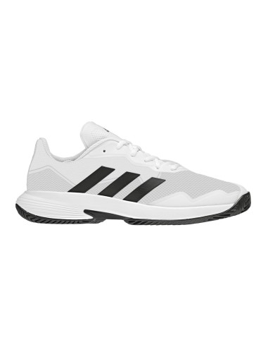 Adidas Courtjam Control M GW2984 Bianco Nero |ADIDAS |Scarpe da padel ADIDAS