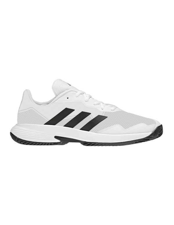 Adidas Courtjam Control Blanc Noir |ADIDAS |Scarpe da padel ADIDAS