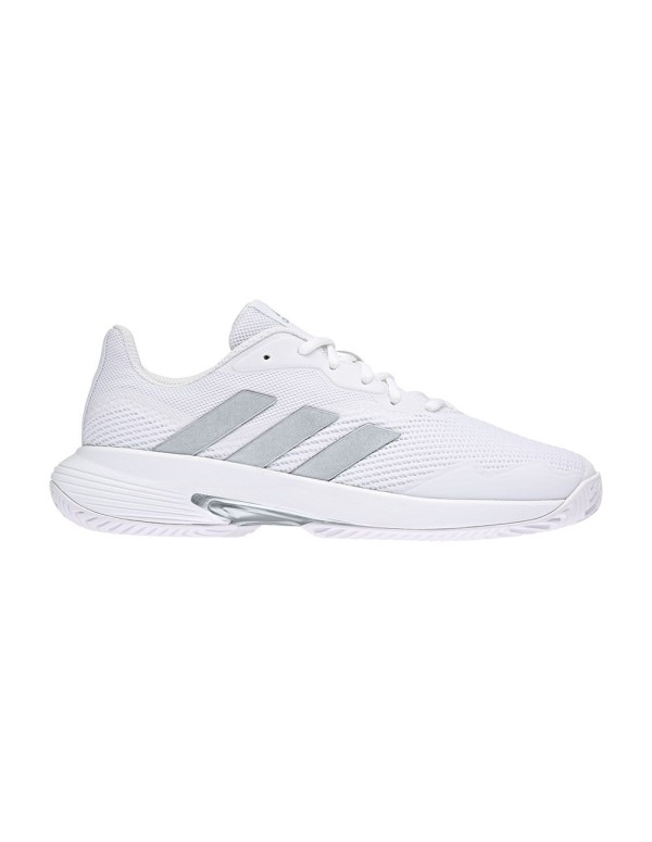 Adidas Courtjam Control GY1334 cinza feminino |ADIDAS |Sapatilhas de padel ADIDAS