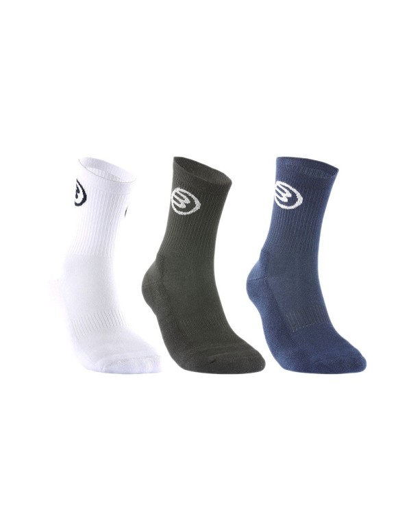 Chaussette Bullpadel BP-2209 x3 |BULLPADEL |Chaussettes de pagaie