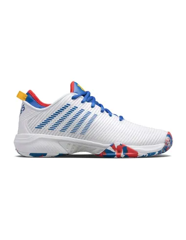 Kswiss Hypercourt Supreme misto bianco blu 06615166 |K SWISS |Scarpe da padel KSWISS