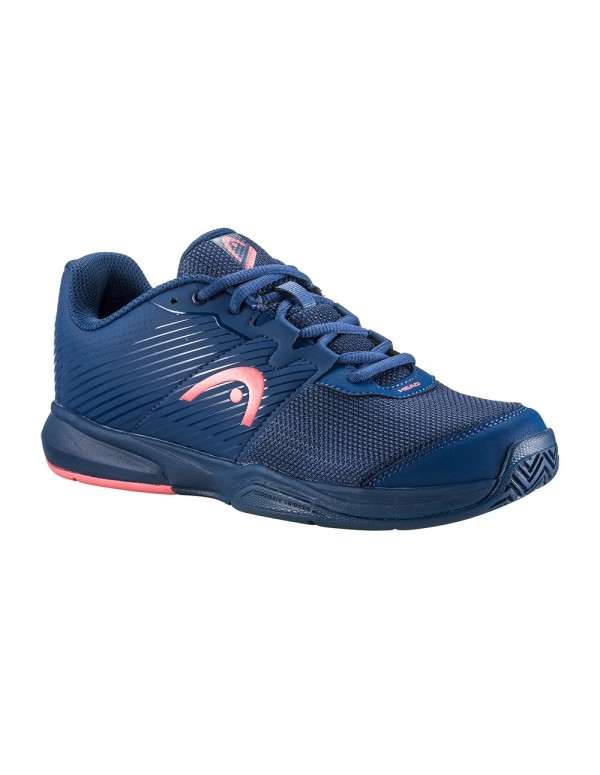 Head Revolt Court Blue Coral Feminino 274402 DBCO |HEAD |Sapatilhas de padel HEAD