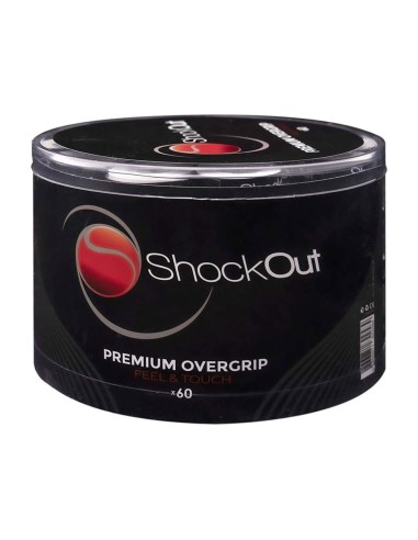 Drum 60 Overgrip Shock Out Premium perforato |SHOCKOUT |Overgrip