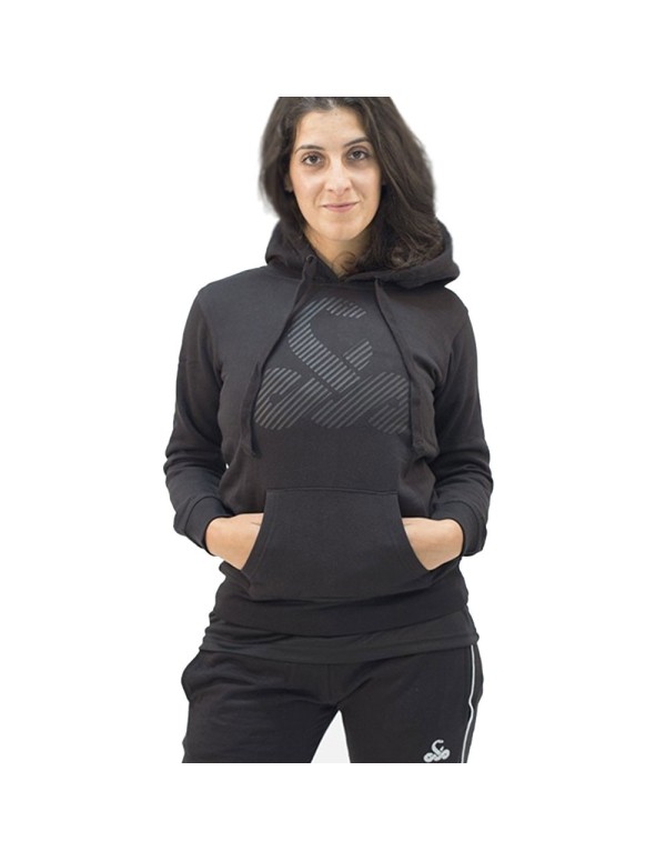 Vibor-a Anaconda Black Woman Sweatshirt |VIBOR-A |VIBOR-A padel clothing