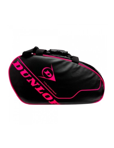 Saco Padel Dunlop Tour Intro Carbon Pro Rosa |DUNLOP |Bolsa raquete DUNLOP