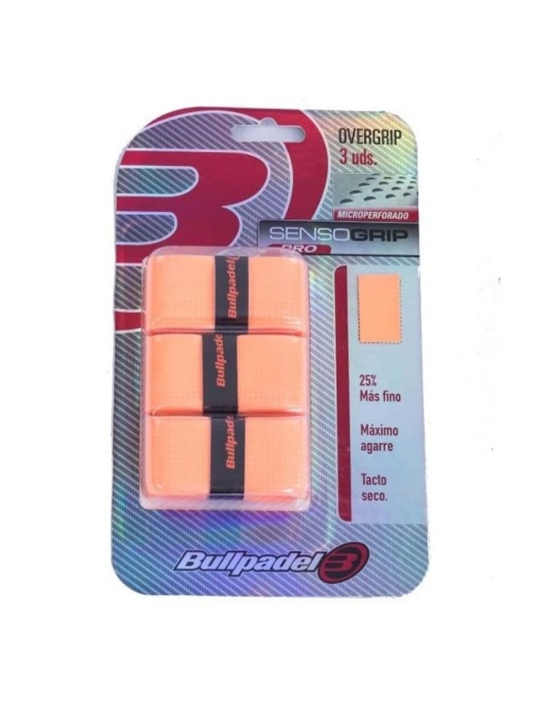 Bullpadel GB 1705 Orange Tripack |BULLPADEL |Overgrips