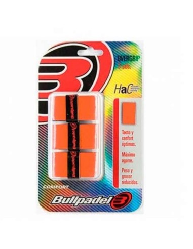 Bullpadel GB 1200 Fluor Orange Tripack |BULLPADEL |Padel accessories