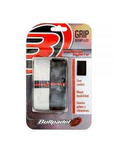 Bullpadel GR 1210 Black/White Grip |BULLPADEL |Overgrips