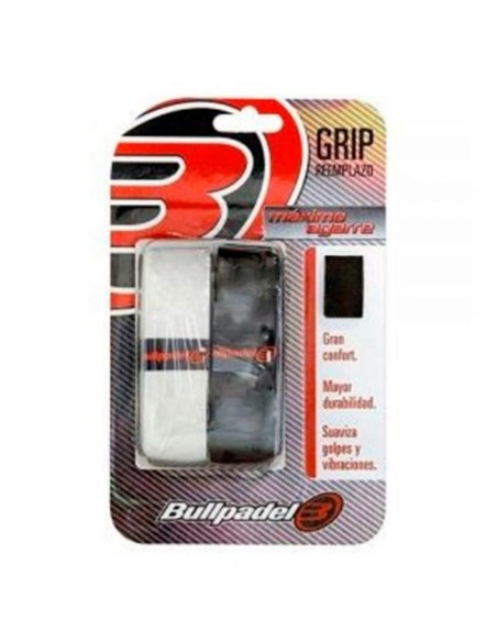 Punho Bullpadel GR 1210 Preto/Branco |BULLPADEL |Overgrips