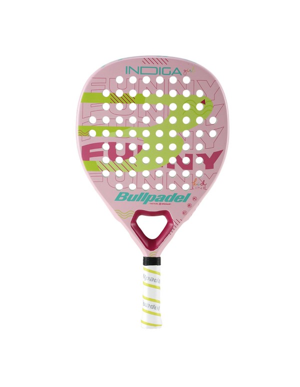 Bullpadel Indiga Enfant Fille 2023 |BULLPADEL |Raquettes de padel BULLPADEL