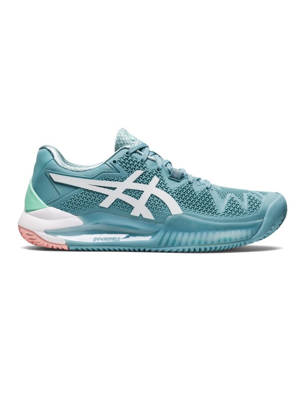 Asics Gel-Resolution 8 1042A072 408 Feminino |ASICS |Sapatilhas de padel ASICS