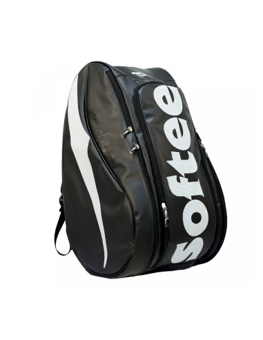 Borsa da padel Softee in carburo nero |SOFTEE |Portaracchette SOFTEE