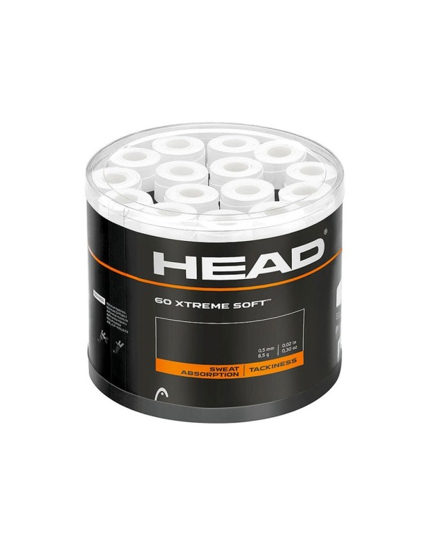 Overgrip Head 60 Xtremesoft Blanco |HEAD |Overgrips