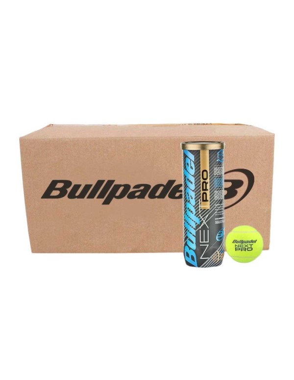 Box of 24 Bullpadel Fip Next Pro Yellow Cans |BULLPADEL |Padel balls