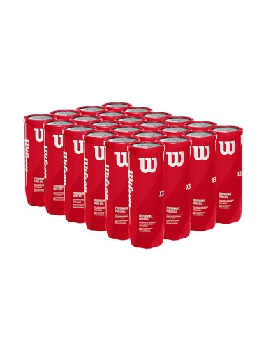 Cassetto per palline Wilson Padel X3 24 lattine |WILSON |Palline da padel