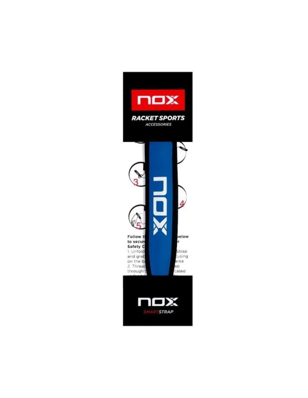 Cordoncino Nox Smartstrap Luxury Blu |NOX |Accessori da padel