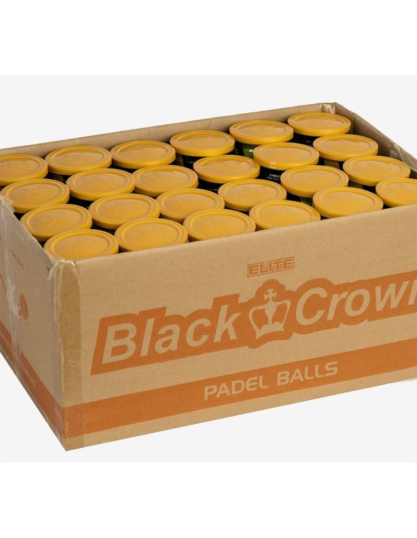 Black Crown Elite Ball Cajon |BLACK CROWN |Padel balls