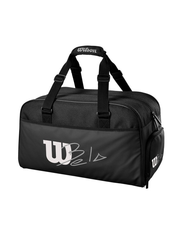 Bolsa Duffel Pequena Wilson Bela Preta |WILSON |Bolsa raquete WILSON