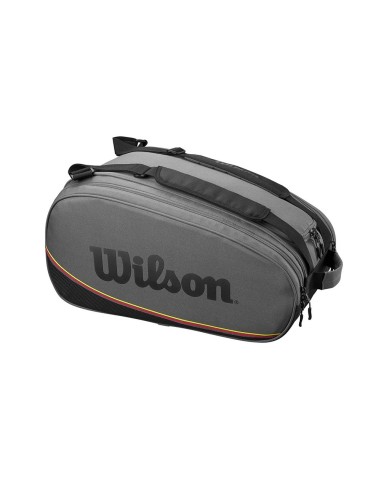 Saco Padel Wilson Tour Pro Staff Padel Cinzento |WILSON |Bolsa raquete WILSON