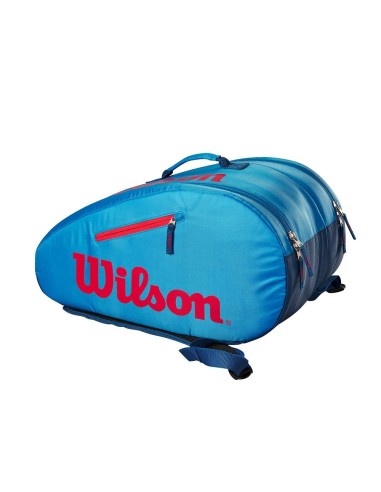 Borsa da paddle Wilson Blu Rossa Borsa da paddle Junior |WILSON |Borse WILSON