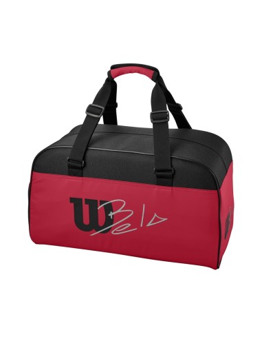 Wilson Bela Mala Duffel Pequena Preto Vermelho |WILSON |Bolsa raquete WILSON