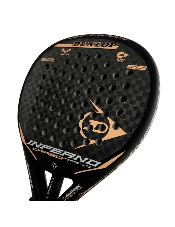 Dunlop Inferno Carbon Pro |DUNLOP |Padel tennis