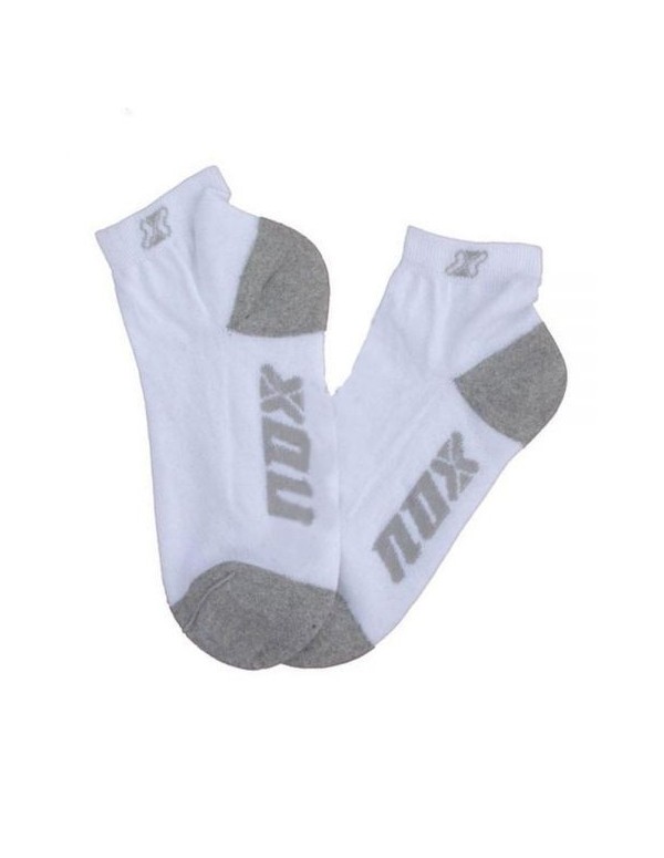 Women's White Low Socks |NOX |NOX padel clothing