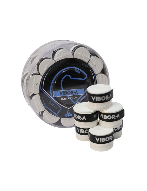 Cube 30 Overgrips Vibor-A Mix White 41215.002.1 |VIBOR-A |Overgrips