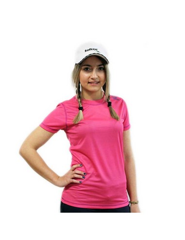 Camiseta feminina Softee Padel Zero 74059.014 fúcsia |SOFTEE |Roupa de padel