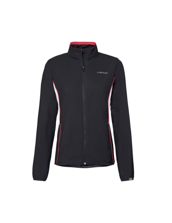 Head Club Veste W 814309 Bk Femme |HEAD |Sweats de padel