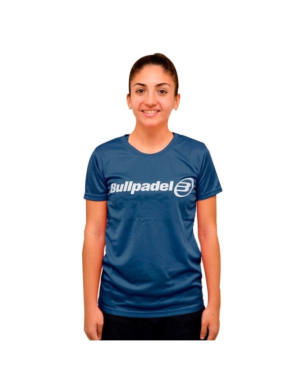 Camiseta Bullpadel 2021 40262.009 Marino Mujer |BULLPADEL |Ropa pádel BULLPADEL
